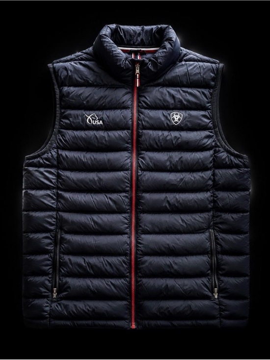 Ariat Other - Ariat x US Equestrian Down Puffer Vest - Size XXL - NWOT